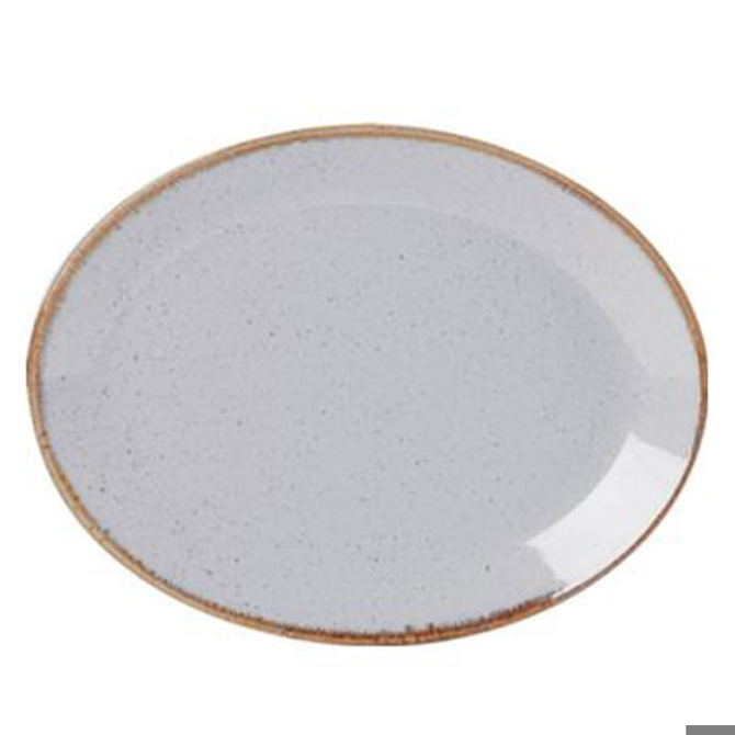 Seasons Stone Oval Plate 12inch / 30cm