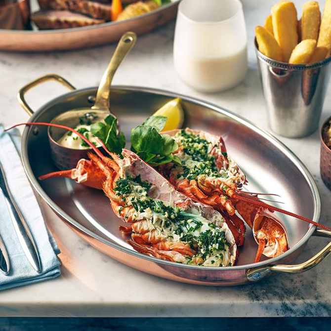 GenWare Copper Plated Oval Dish 34 x 9inch / 23cm
