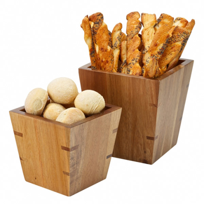 Utopia Acacia Buffet Display Risers