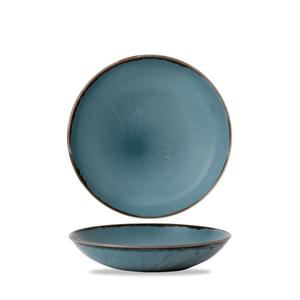 Harvest Blue Coupe Bowl 24.8cm