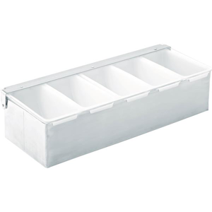 Condiment Holder 5 Inserts 14.5inch / 37cm