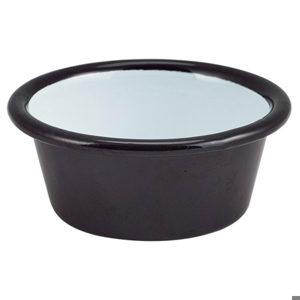 Enamel Ramekin Black 3.2oz / 90ml
