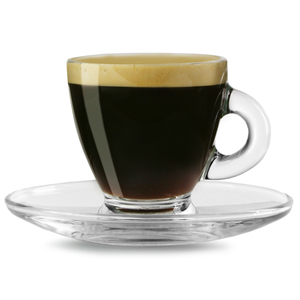 Entertain Espresso Cups &amp; Saucers 2.8oz / 80ml