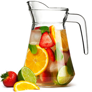 City Glass Pitcher 51oz / 1.45ltr