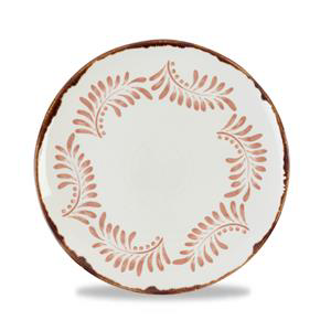 Harvest Mediterranean Terracotta Organic Coupe Plate 11.625inch / 29.5cm