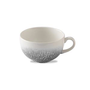 Raku Quartz Black Cappuccino Cup 12oz / 57ml 