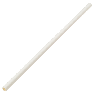 Biodegradable Paper Straws White