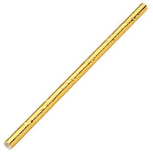 Gold Paper Cocktail Straw 5.5inch