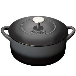 Halo Cast Iron Round Casserole 9.5inch / 24cm