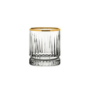 Elysia Double Old Fashioned Gold Rim Glasses 12.5oz / 355ml