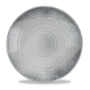 Harvest Flux Grey Organic Coupe Plate 11.625inch / 29cm