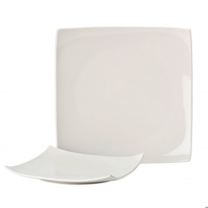 Utopia Pure White Square Plate 8inch / 20cm