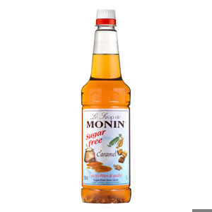 Monin Sugar Free Caramel Syrup 1ltr