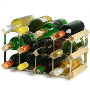 Traditional Wooden Wine Racks - Pine