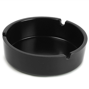 Melamine Ashtray Black