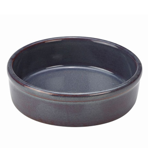 Rustic Blue Tapas Dish 13cm