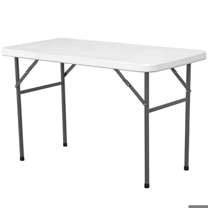 Solid Top Folding Table 4ft