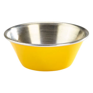 Yellow Stainless Steel Ramekin 1.5oz / 43ml