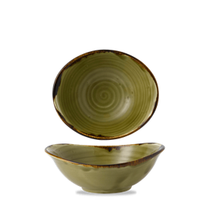 Harvest Green Deep Bowl 7.875 x 6.625inch