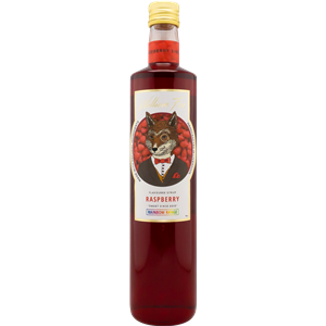 William Fox Premium Rainbow Range Raspberry Syrup 75cl