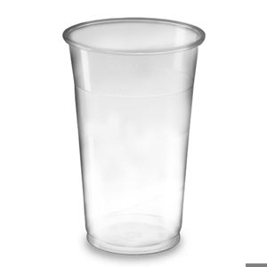 Flexible Plastic Tumbler LCE at 1/2 Pint &amp; 2/3rd Pint 14oz / 400ml