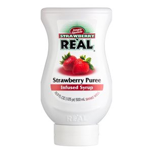 Re&#224;l Strawberry Puree Infused Syrup 50cl