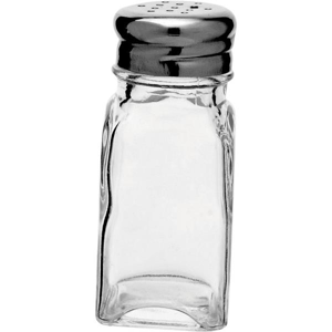 Square Pepper Pot Stainless Steel Top
