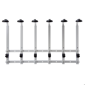 Six Bottle Wall Rack