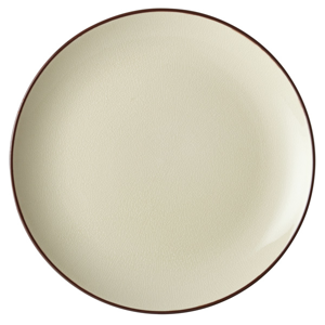 Utopia Soho Coupe Plate Stone 6.25inch / 16cm