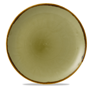 Harvest Green Coupe Plate 11.25inch