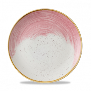 Stonecast Accents Petal Pink Evolve Coupe Plate 10.25inch