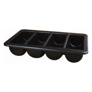 Cutlery Tray 1/1 Black 13inch x 21inch