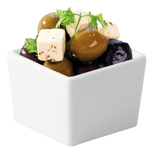 Utopia Anton Black Deep Square Dish 2.5inch / 6.5cm