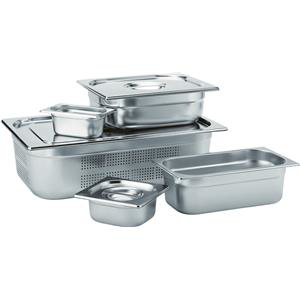 Stainless Steel GN 1/2 Pan 15cm Deep