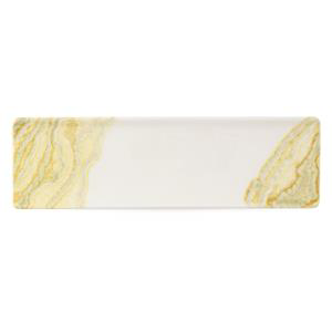 Tide Gold Oblong Plate 11.8 x 3.5inch / 30 x 9cm