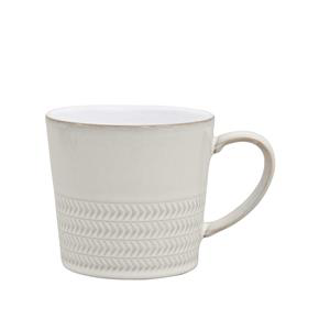 Natural Canvas Textured Large Mug 14oz / 400ml