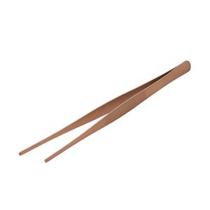 Brushed Copper Cocktail Tweezers 10inch / 25cm