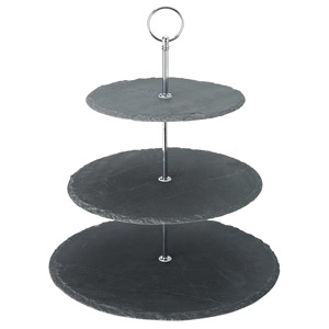 Utopia Slate 3 Tier Cake Stand