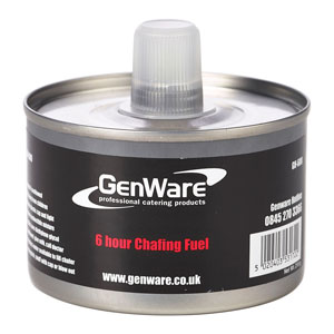 Gen-Heat DEG Adj Heat Chafing Fuel 6 Hour Can