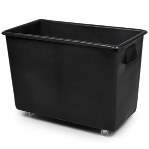 Recycled Bottle Skip 165ltr Black 820 x 455 x 620mm