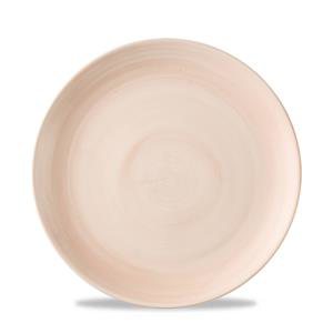 Stonecast Canvas Coral Evolve Coupe Plate 8.67inch / 22cm