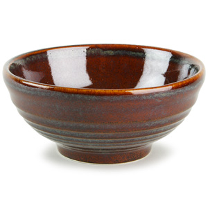 Churchill Bit on the Side Ripple Snack Bowl Cinnamon 10oz / 280ml