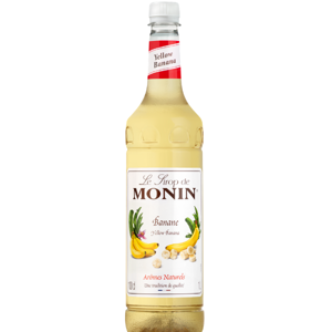 Monin Yellow Banana Syrup 1ltr