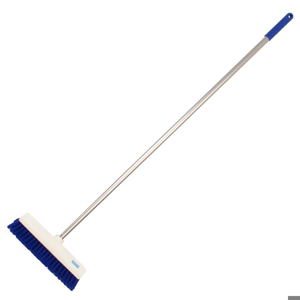 Colour Coded Blue Broom Head and Handle