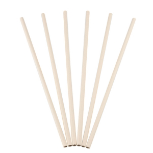 Bamboo Pulp Straws 6mm x 240mm