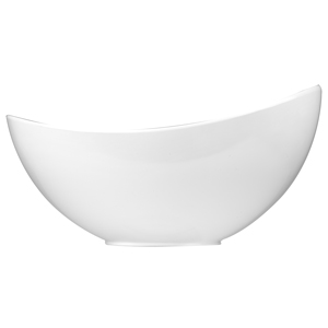 Churchill Alchemy Moonstone Melamine Buffet Bowl White 14inch / 35.5cm