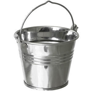 Genware Stainless Steel Serving Bucket 7cm